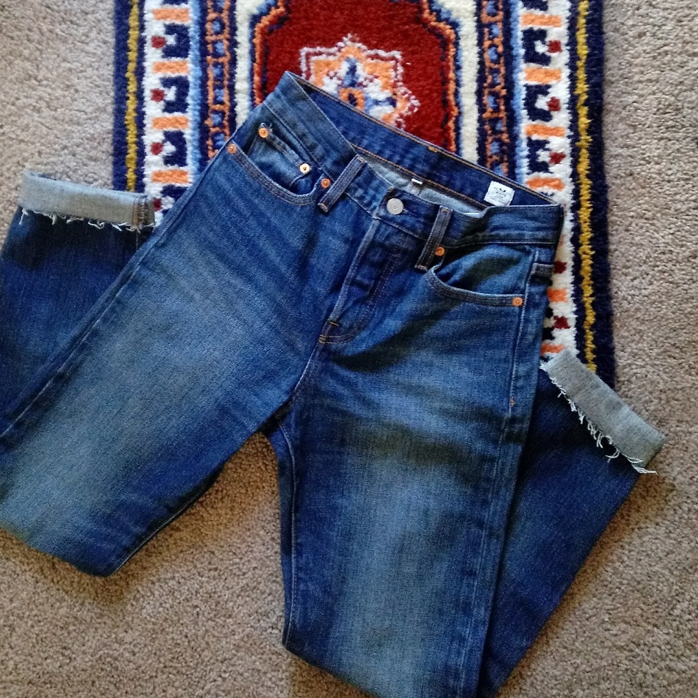 New Levi's White Oak Wedgie Fit jeans